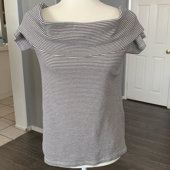 J. CREW OFF THE SHOULDERS BLOUSE - Picture 1 of 9